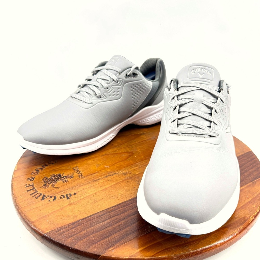 Callaway Golf Shoes Mens 12 Grey Spiked Athletic Performance Sneakers Comfort